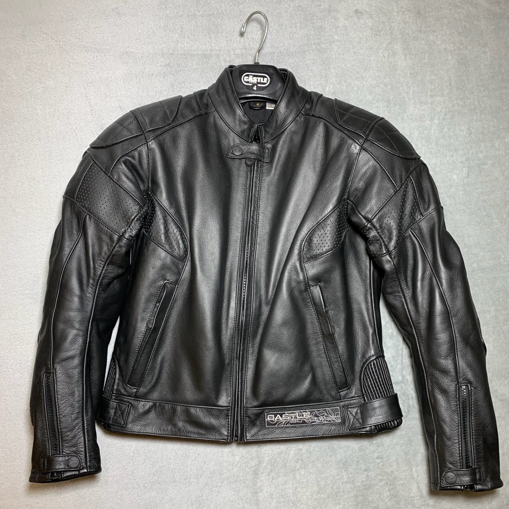 Castle Streetwear Motorcycle Jacket Padded & Lined